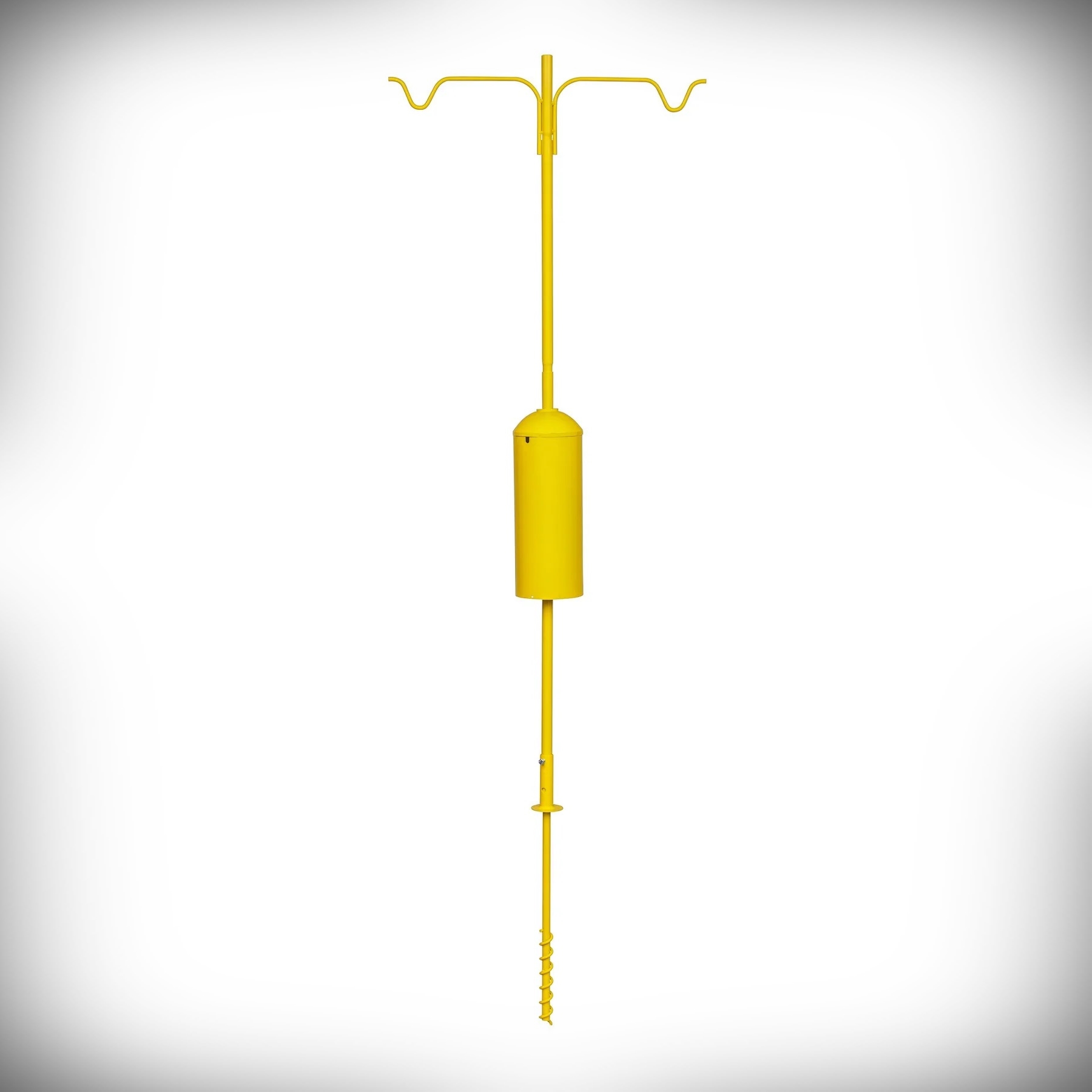 Complete Pole Package with 2 Arms & Baffle Yellow